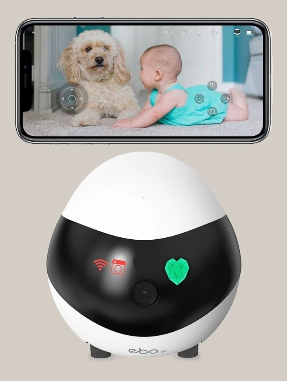 enabot EBO SE Smart Companion Robot - Picture 2 of 6